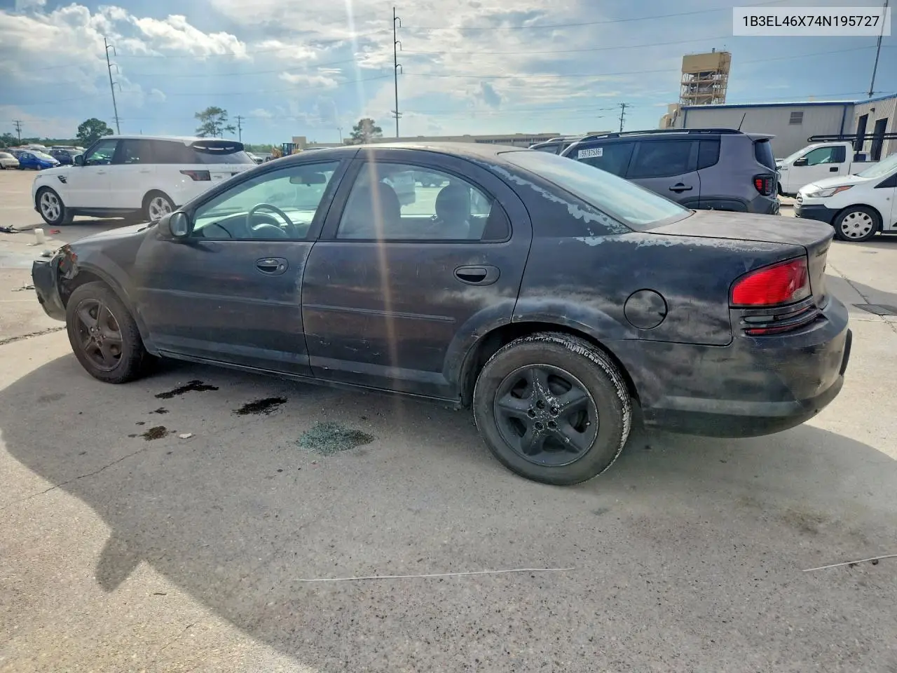 2004 Dodge Stratus Sxt VIN: 1B3EL46X74N195727 Lot: 59345176