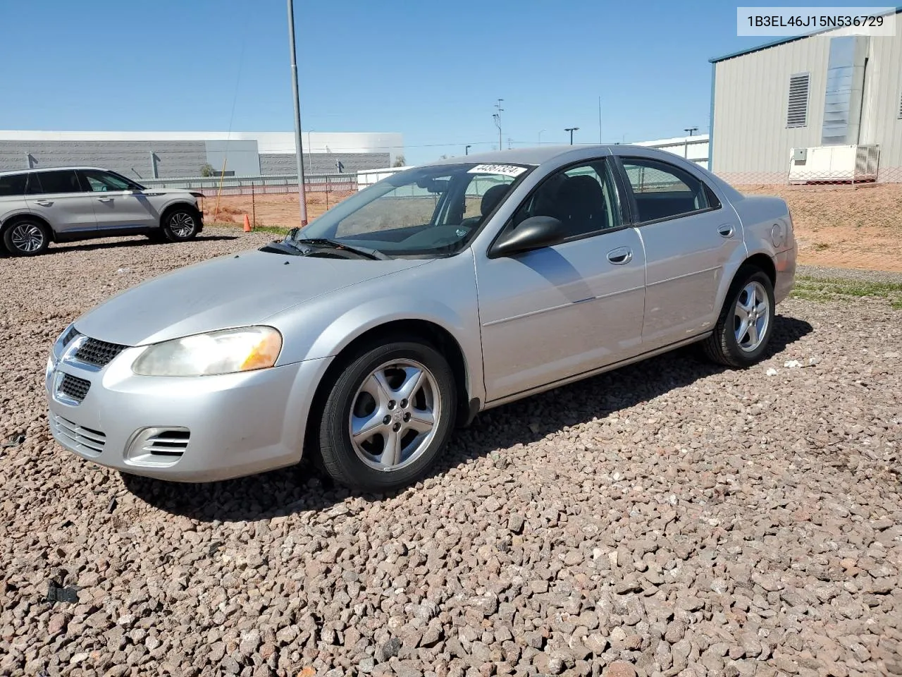 2005 Dodge Stratus Sxt VIN: 1B3EL46J15N536729 Lot: 44367324