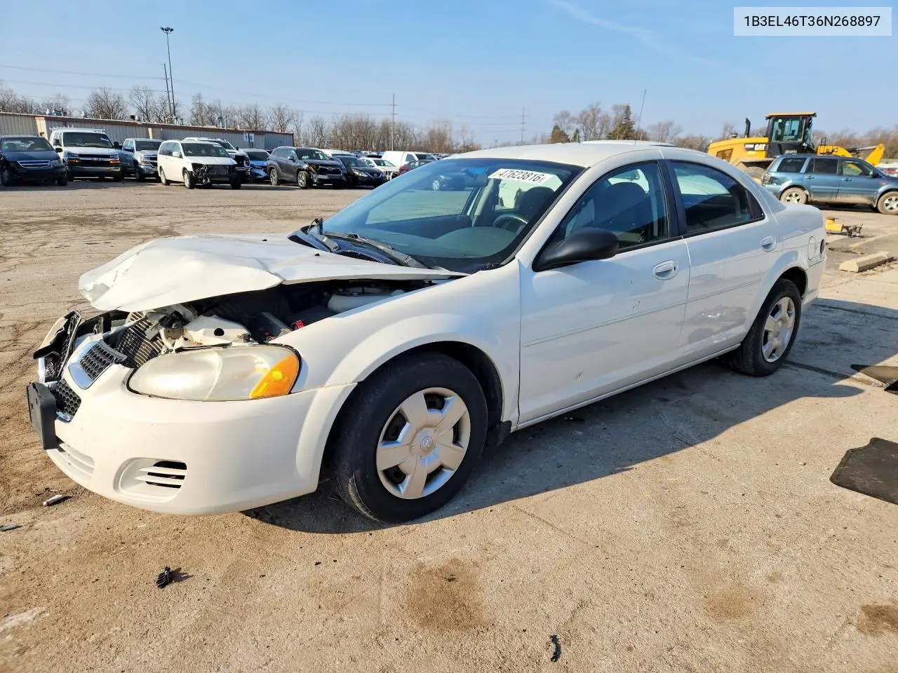 2006 Dodge Stratus VIN: 1B3EL46T36N268897 Lot: 47623816