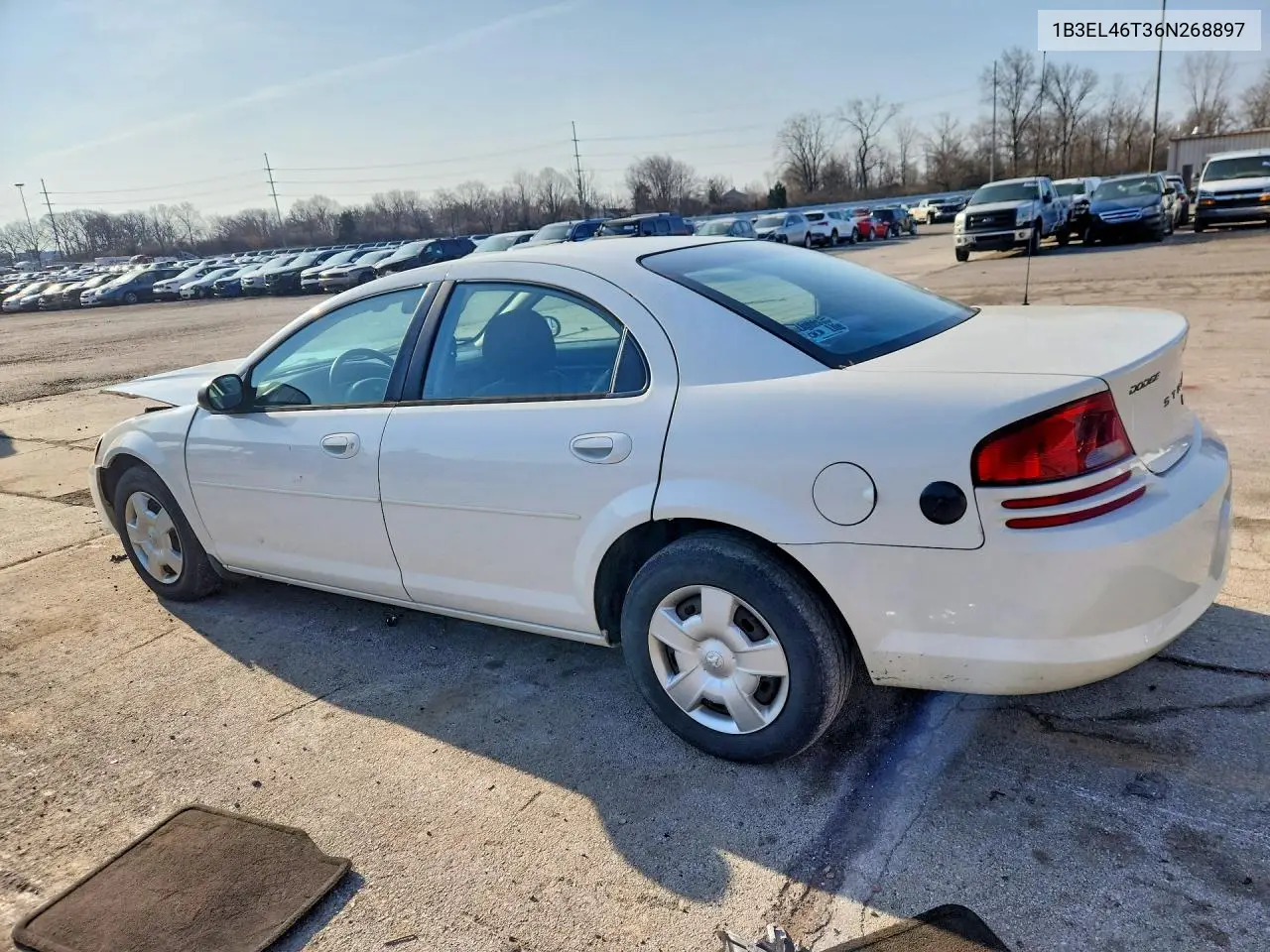 2006 Dodge Stratus VIN: 1B3EL46T36N268897 Lot: 47623816