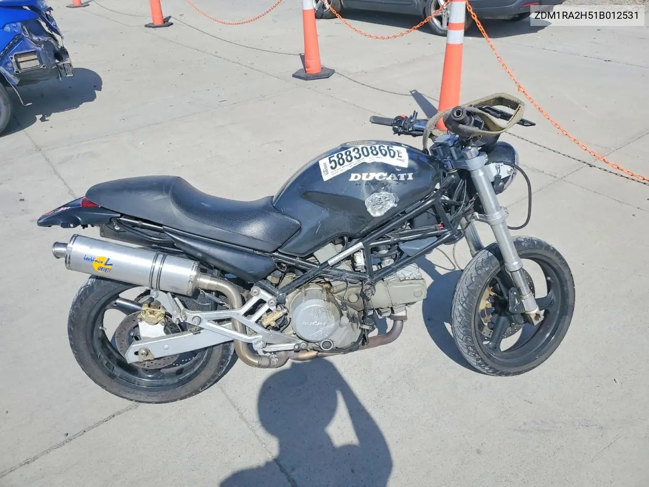 2001 Ducati M600 VIN: ZDM1RA2H51B012531 Lot: 58830866