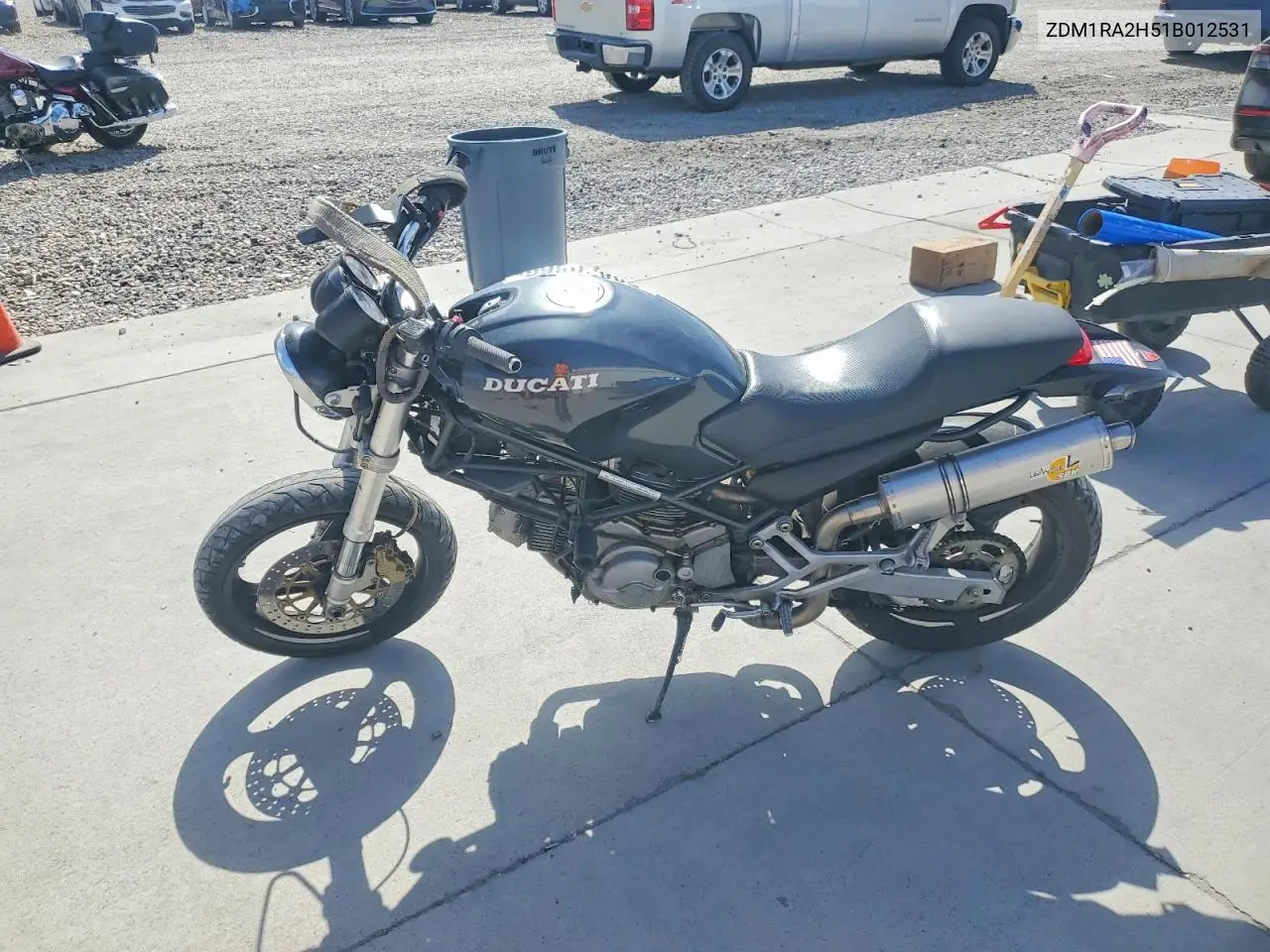 2001 Ducati M600 VIN: ZDM1RA2H51B012531 Lot: 58830866