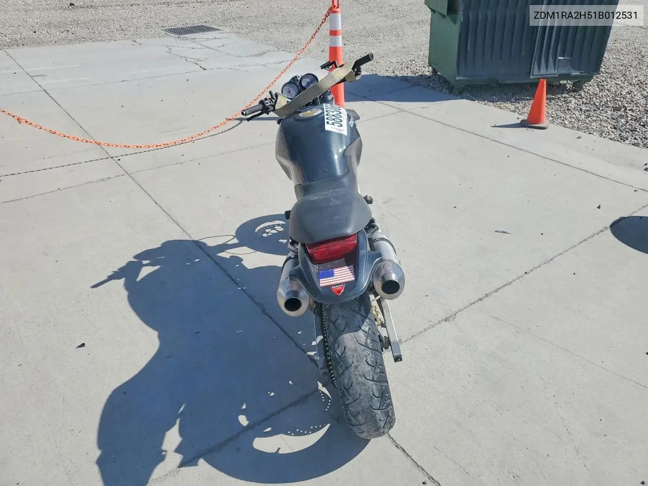 2001 Ducati M600 VIN: ZDM1RA2H51B012531 Lot: 58830866