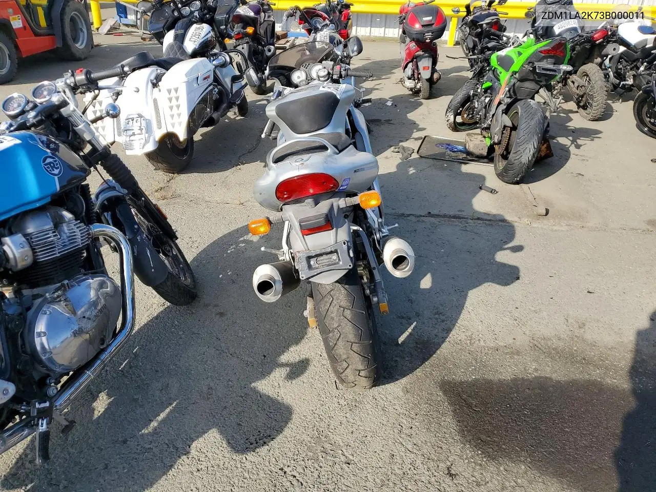 2003 Ducati 620 Sport VIN: ZDM1LA2K73B000011 Lot: 53706186