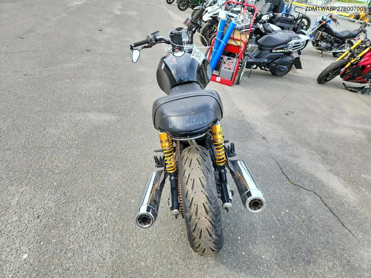 2007 Ducati Sportclassic Sport1000 VIN: ZDM1WABP27B007005 Lot: 54983346