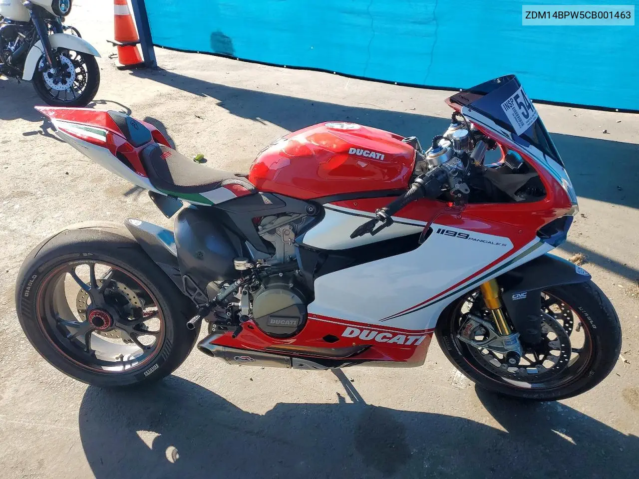 2012 Ducati Superbike VIN: ZDM14BPW5CB001463 Lot: 54277986