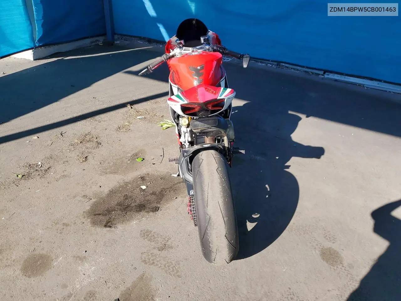 2012 Ducati Superbike VIN: ZDM14BPW5CB001463 Lot: 54277986
