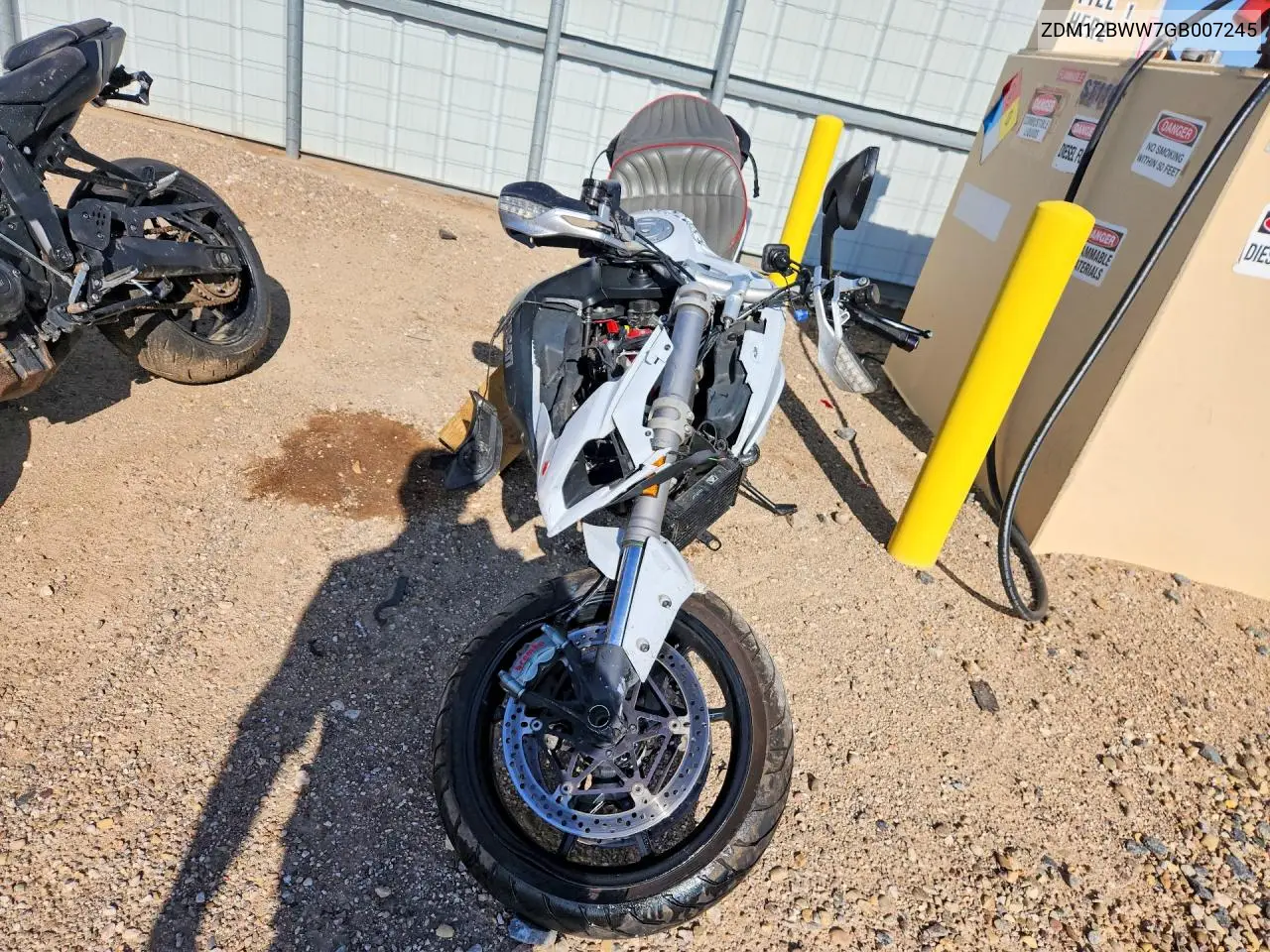 2016 Ducati Multistrada 1200 VIN: ZDM12BWW7GB007245 Lot: 55975226