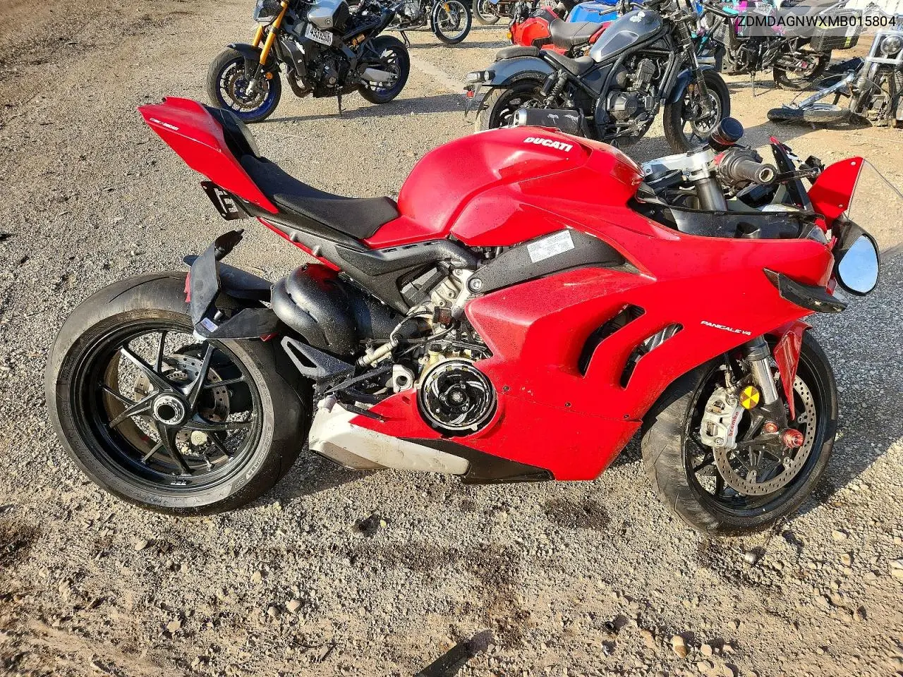 2021 Ducati Panigale V4 VIN: ZDMDAGNWXMB015804 Lot: 53965216