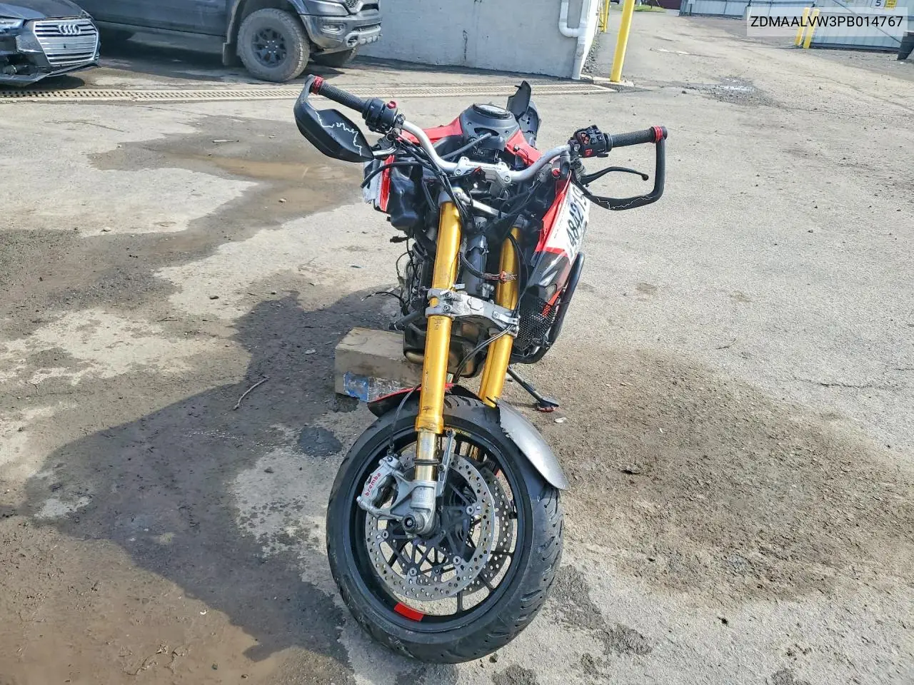2023 Ducati Multistrada V4 VIN: ZDMAALVW3PB014767 Lot: 48421996