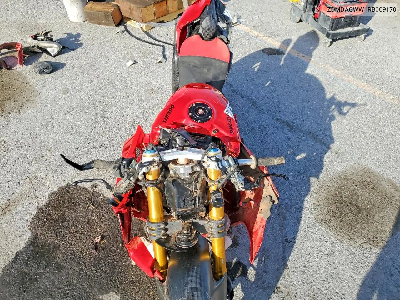 2024 Ducati Panigale V4S VIN: ZDMDAGWW1RB009170 Lot: 47632986