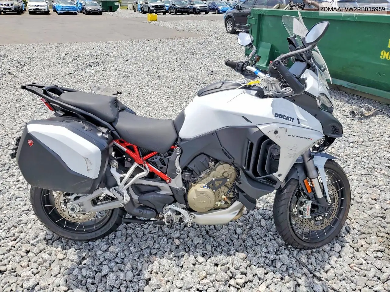 2024 Ducati Multistrada V4 VIN: ZDMAALVW2RB015959 Lot: 54784346