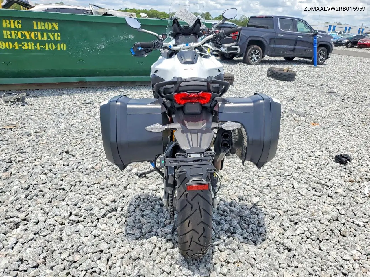 2024 Ducati Multistrada V4 VIN: ZDMAALVW2RB015959 Lot: 54784346