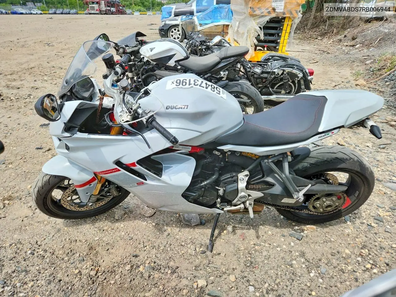 2024 Ducati Supersport VIN: ZDMVABDS6RB006370 Lot: 58473196