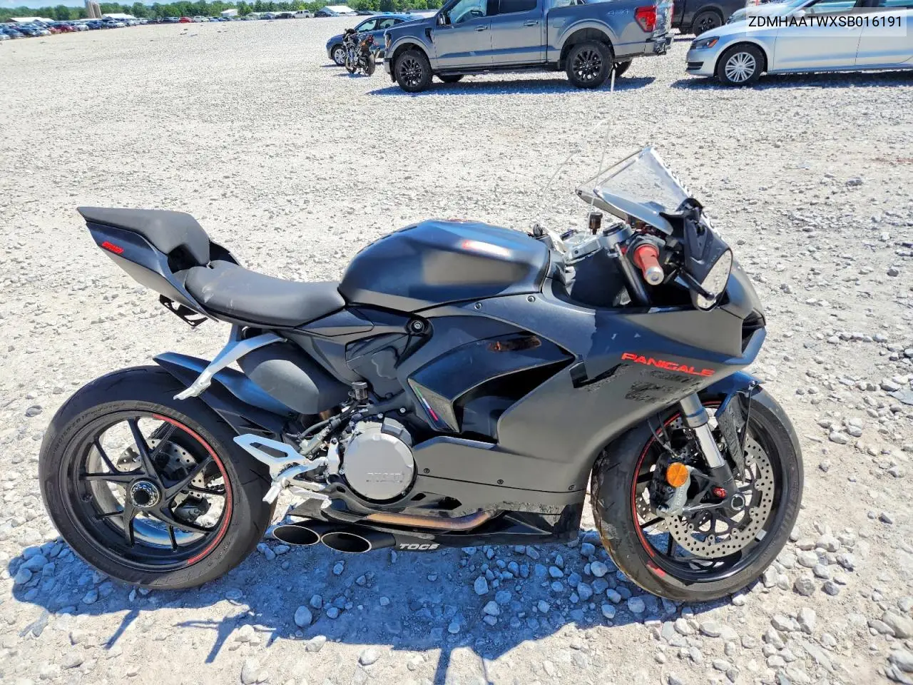 2025 Ducati Panigale V2 VIN: ZDMHAATWXSB016191 Lot: 58200986