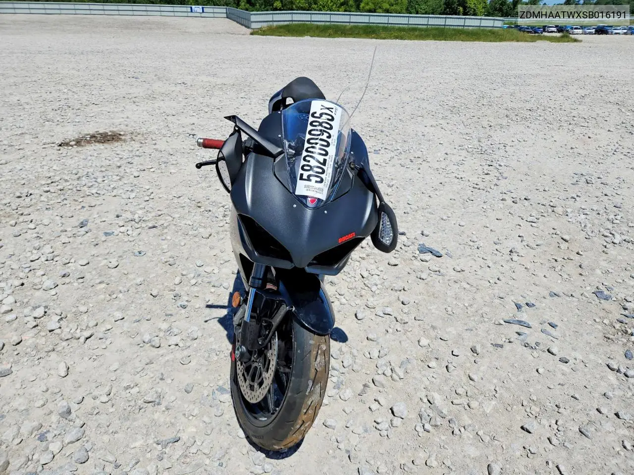 2025 Ducati Panigale V2 VIN: ZDMHAATWXSB016191 Lot: 58200986
