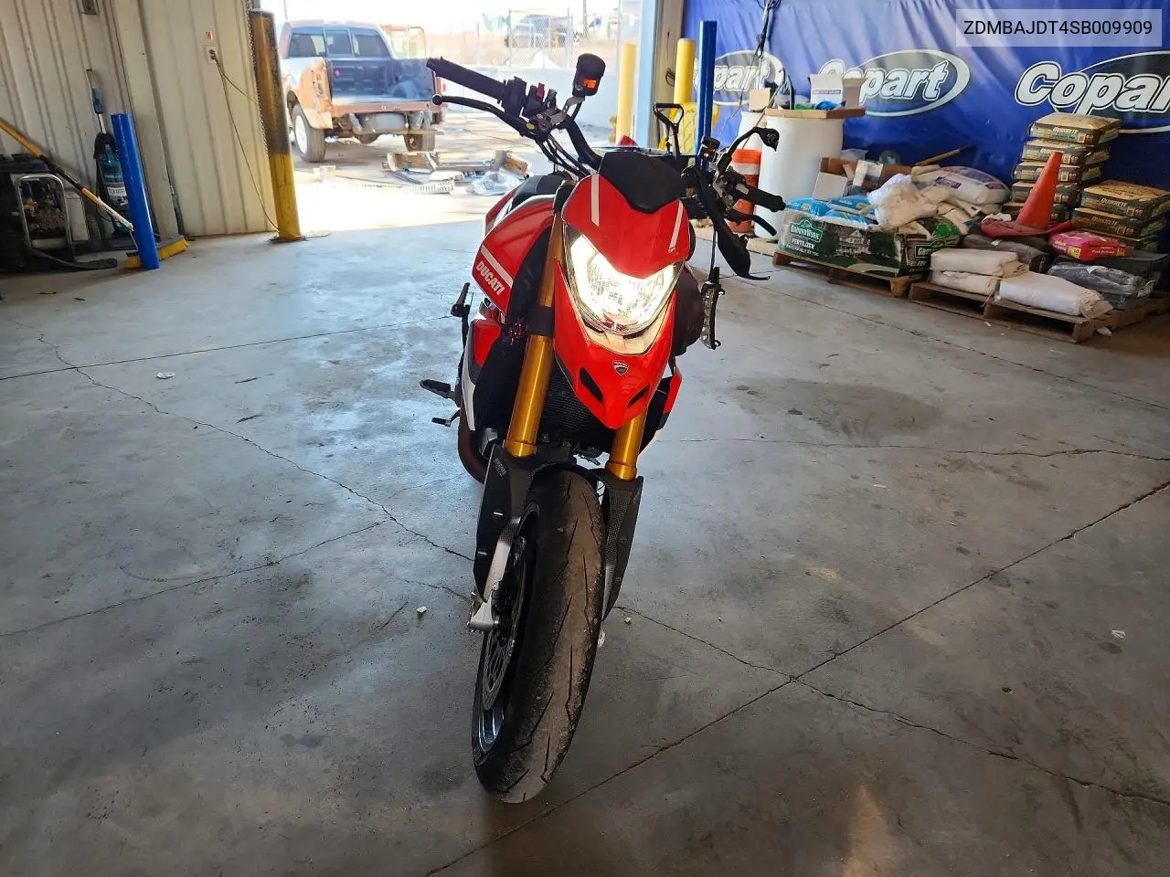 2025 Ducati Hypermotard 950 VIN: ZDMBAJDT4SB009909 Lot: 59644236