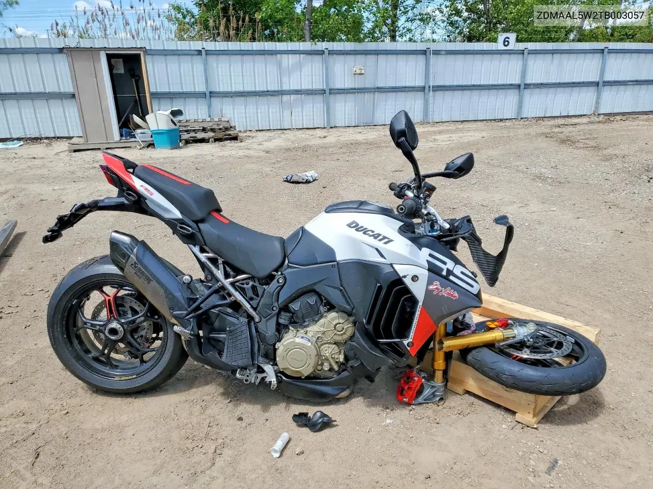 2026 Ducati Multistrada V4 Rs VIN: ZDMAAL5W2TB003057 Lot: 53215136