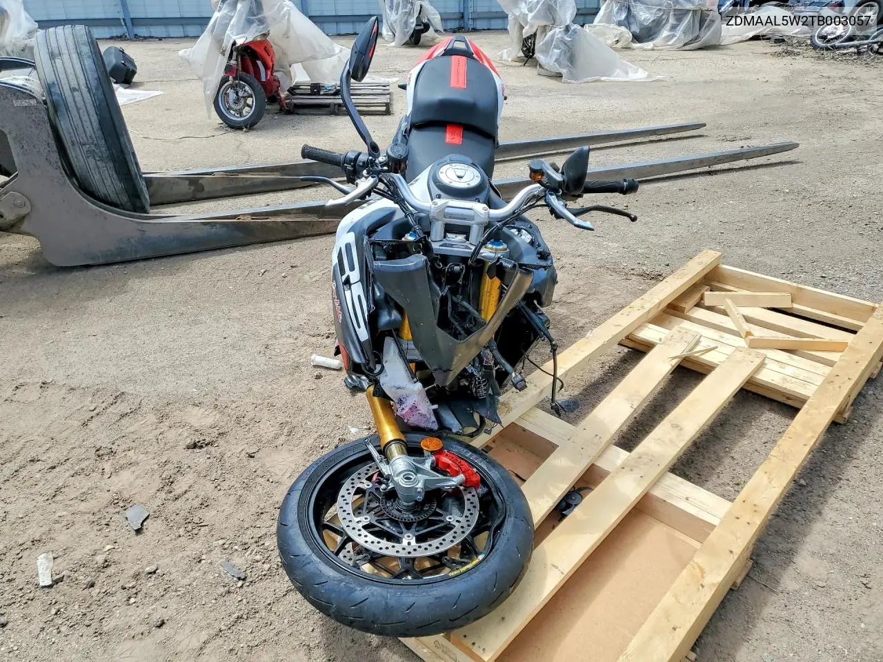 2026 Ducati Multistrada V4 Rs VIN: ZDMAAL5W2TB003057 Lot: 53215136