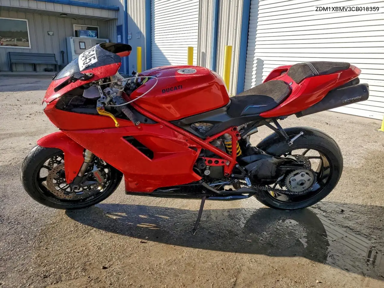 2012 Ducati Superbike 848 VIN: ZDM1XBMV3CB018359 Lot: 73402545