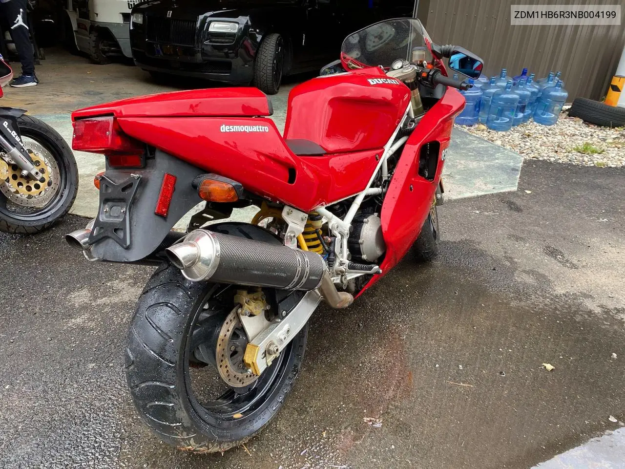 1992 Ducati 851 Sport VIN: ZDM1HB6R3NB004199 Lot: 53531046
