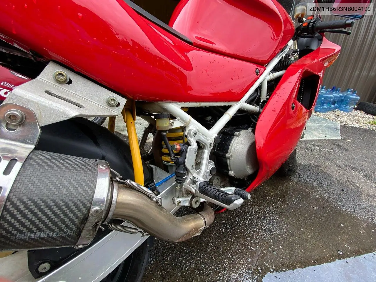 1992 Ducati 851 Sport VIN: ZDM1HB6R3NB004199 Lot: 53531046