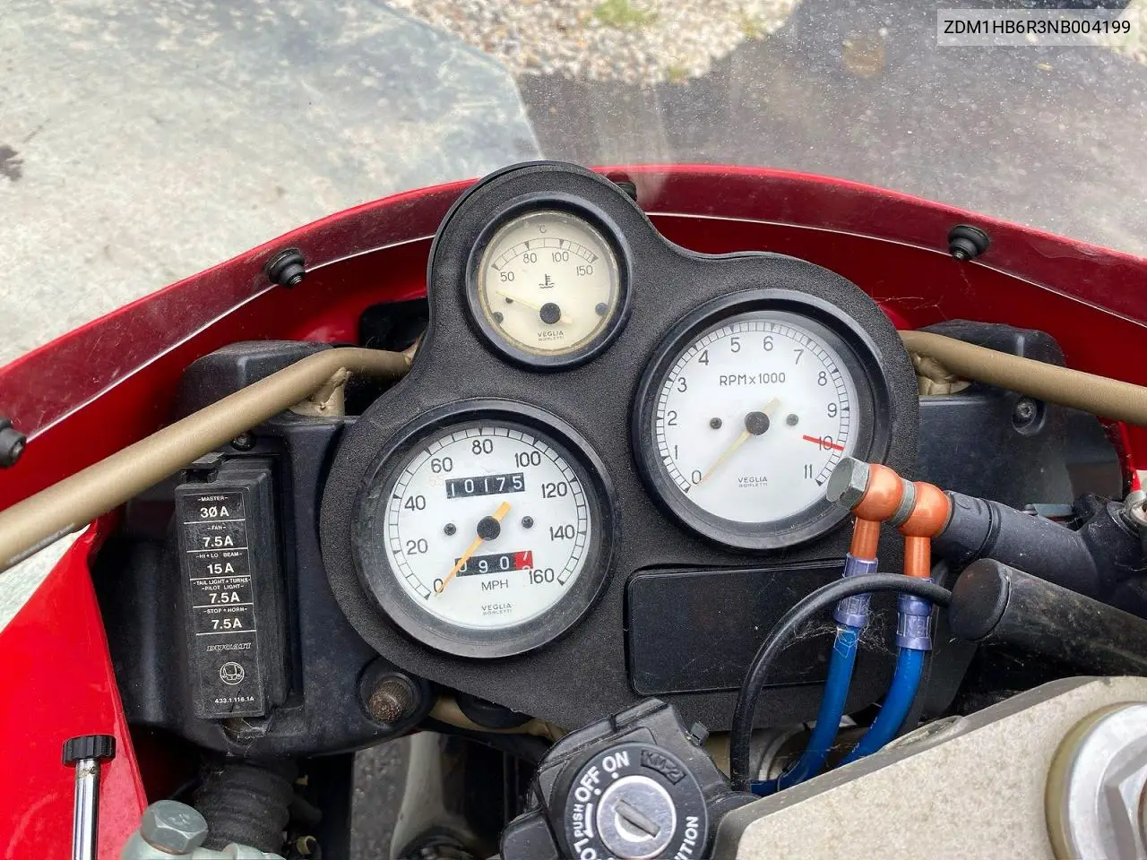 1992 Ducati 851 Sport VIN: ZDM1HB6R3NB004199 Lot: 53531046