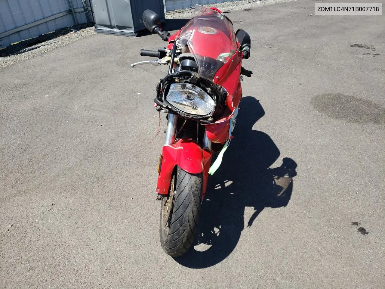 2001 Ducati 900 Ss VIN: ZDM1LC4N71B007718 Lot: 59889656