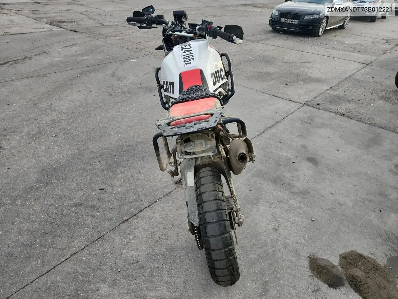 2025 Ducati Desert X VIN: ZDMXANDT7SB012221 Lot: 90824165