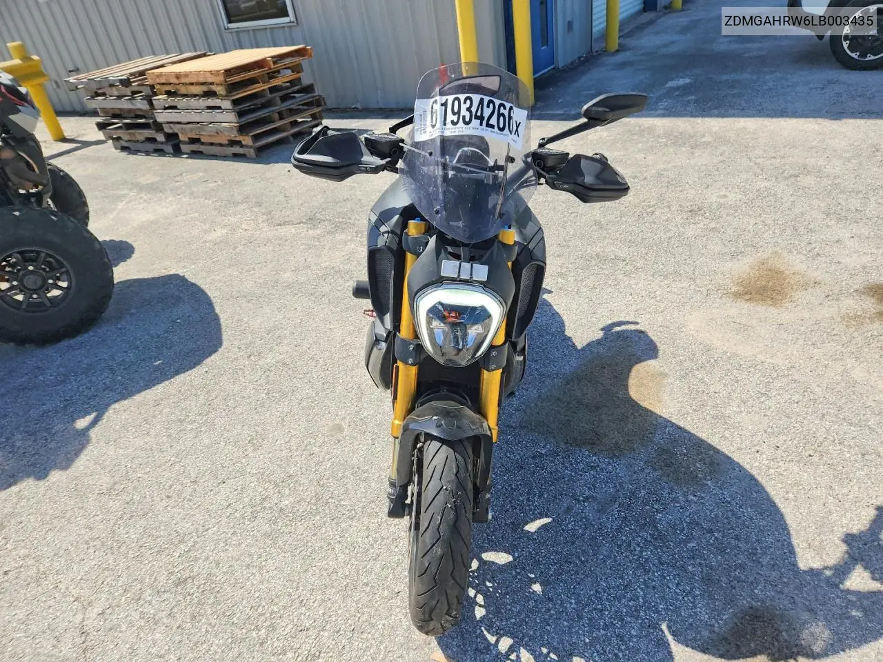 2020 Ducati Diavel 1260 S VIN: ZDMGAHRW6LB003435 Lot: 61934266