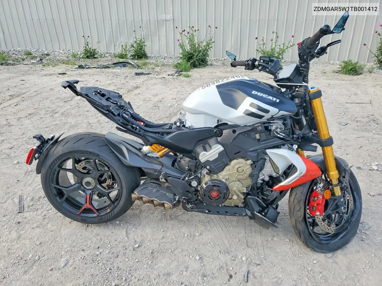 2026 Ducati Diavel V4 Rs VIN: ZDMGAR5W1TB001412 Lot: 58482246