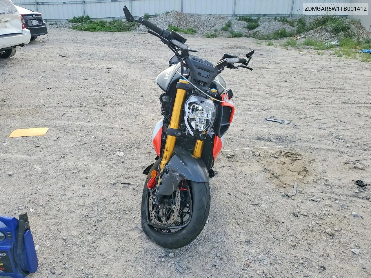 2026 Ducati Diavel V4 Rs VIN: ZDMGAR5W1TB001412 Lot: 58482246