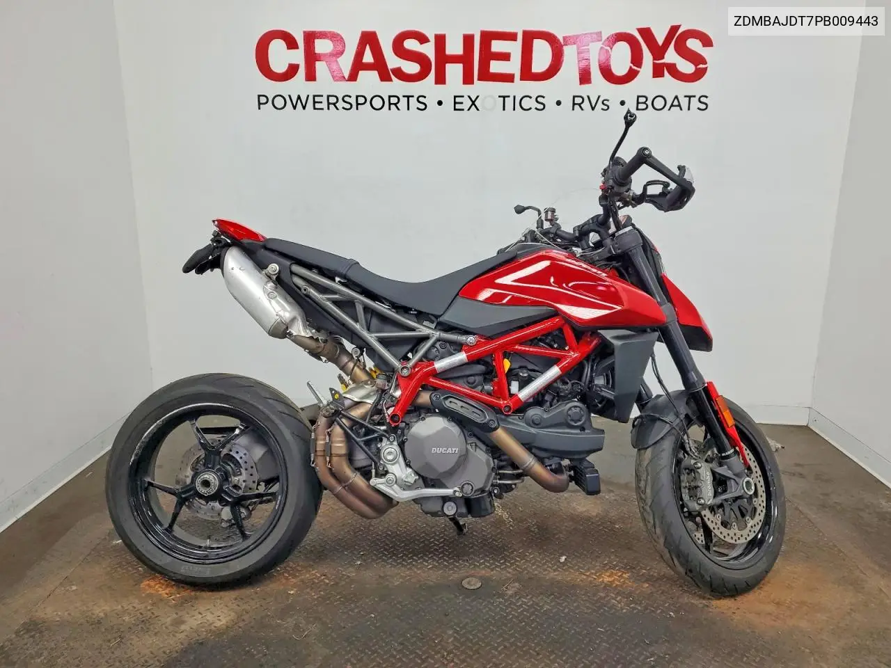 2023 Ducati Hypermotard 950 VIN: ZDMBAJDT7PB009443 Lot: 59654516