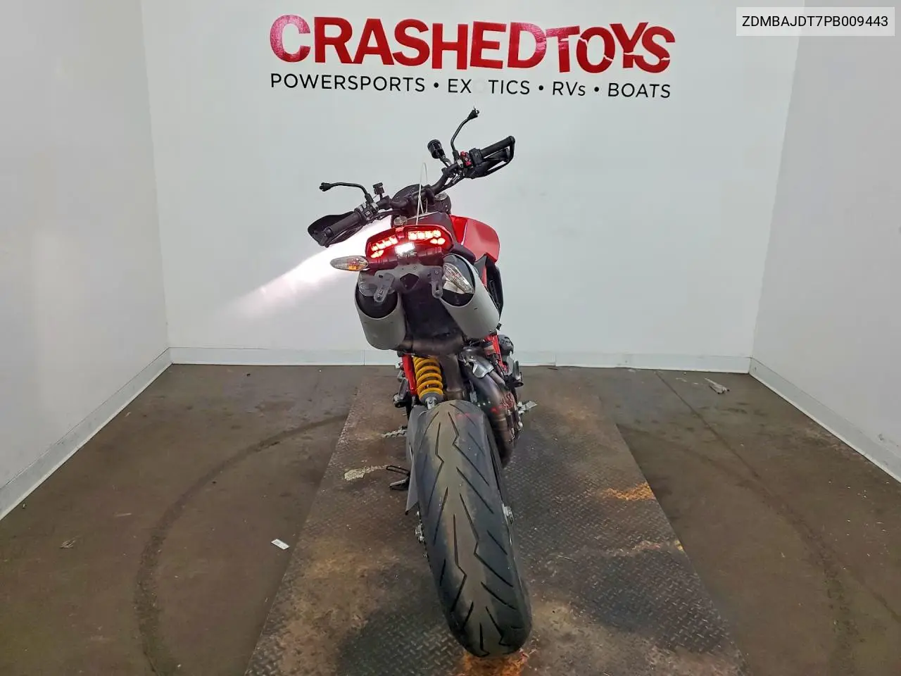 2023 Ducati Hypermotard 950 VIN: ZDMBAJDT7PB009443 Lot: 59654516