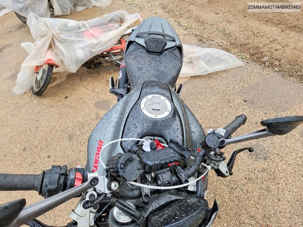 2021 Ducati Monster VIN: ZDMMAMDT9MB002483 Lot: 55972956
