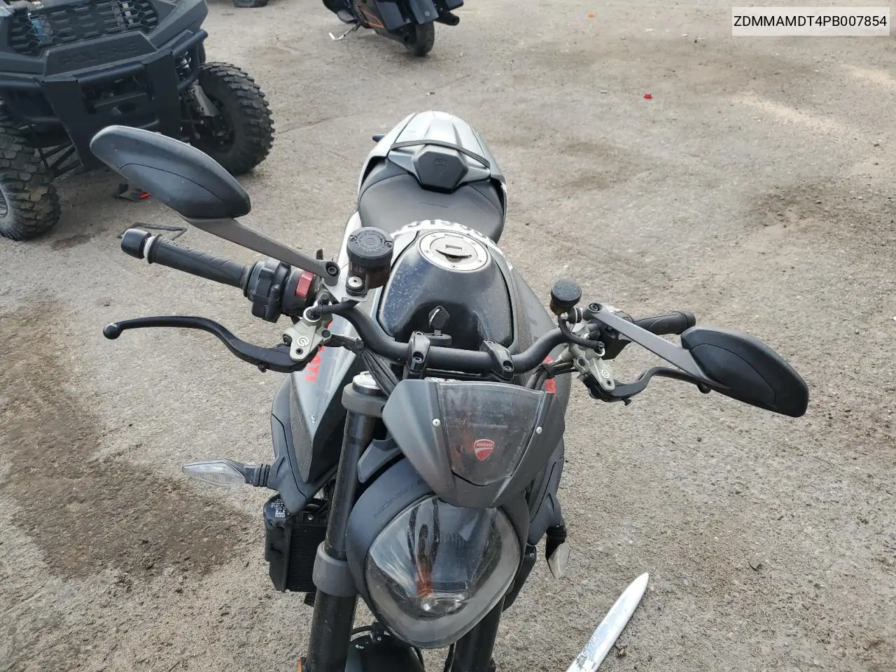 2023 Ducati Monster VIN: ZDMMAMDT4PB007854 Lot: 64513335