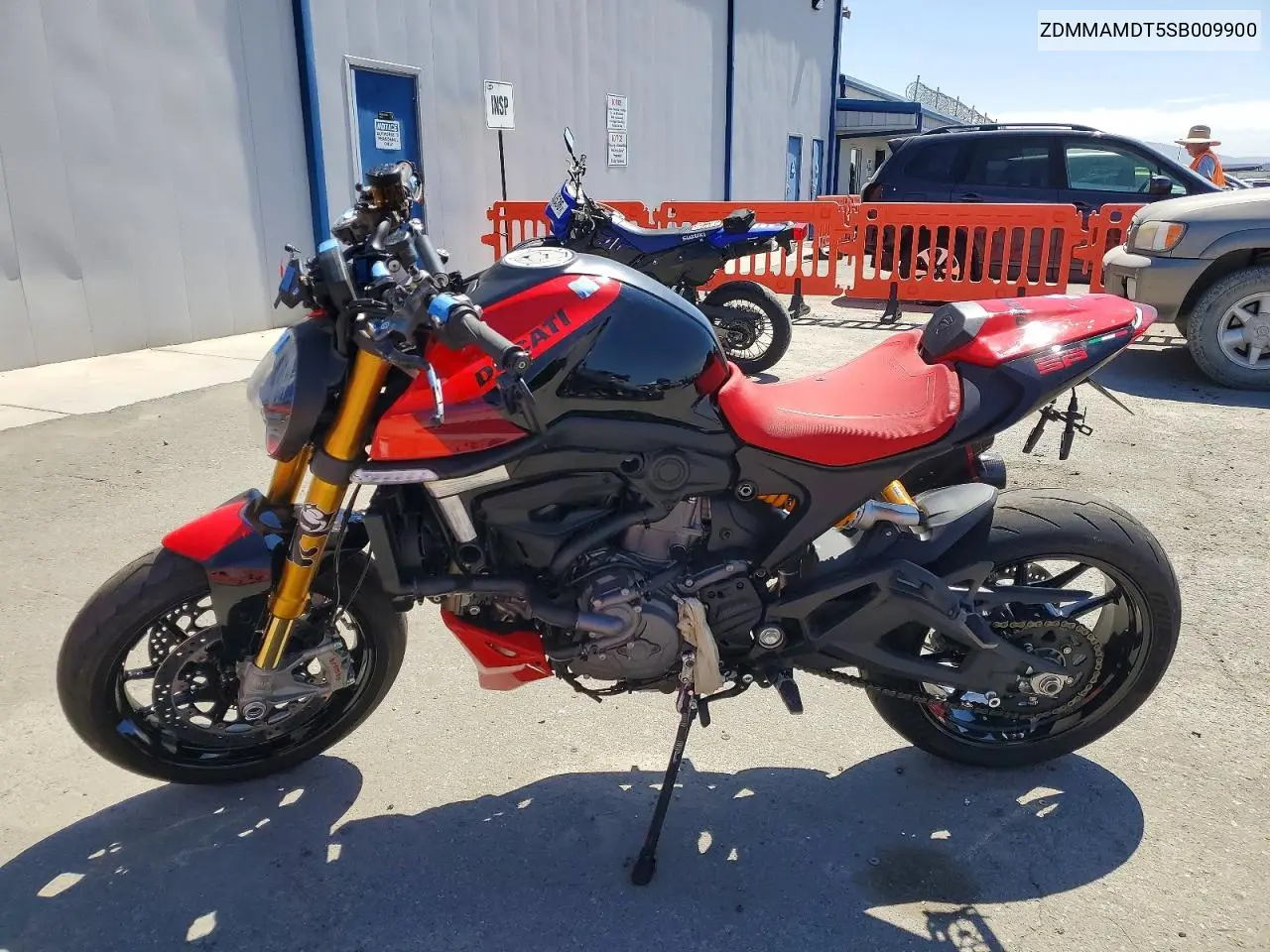 2025 Ducati Monster VIN: ZDMMAMDT5SB009900 Lot: 58897126