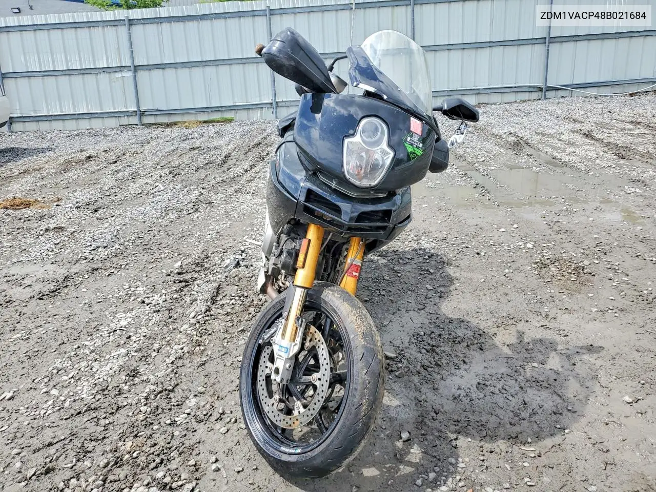 2008 Ducati Multistrada 1100 VIN: ZDM1VACP48B021684 Lot: 60806466