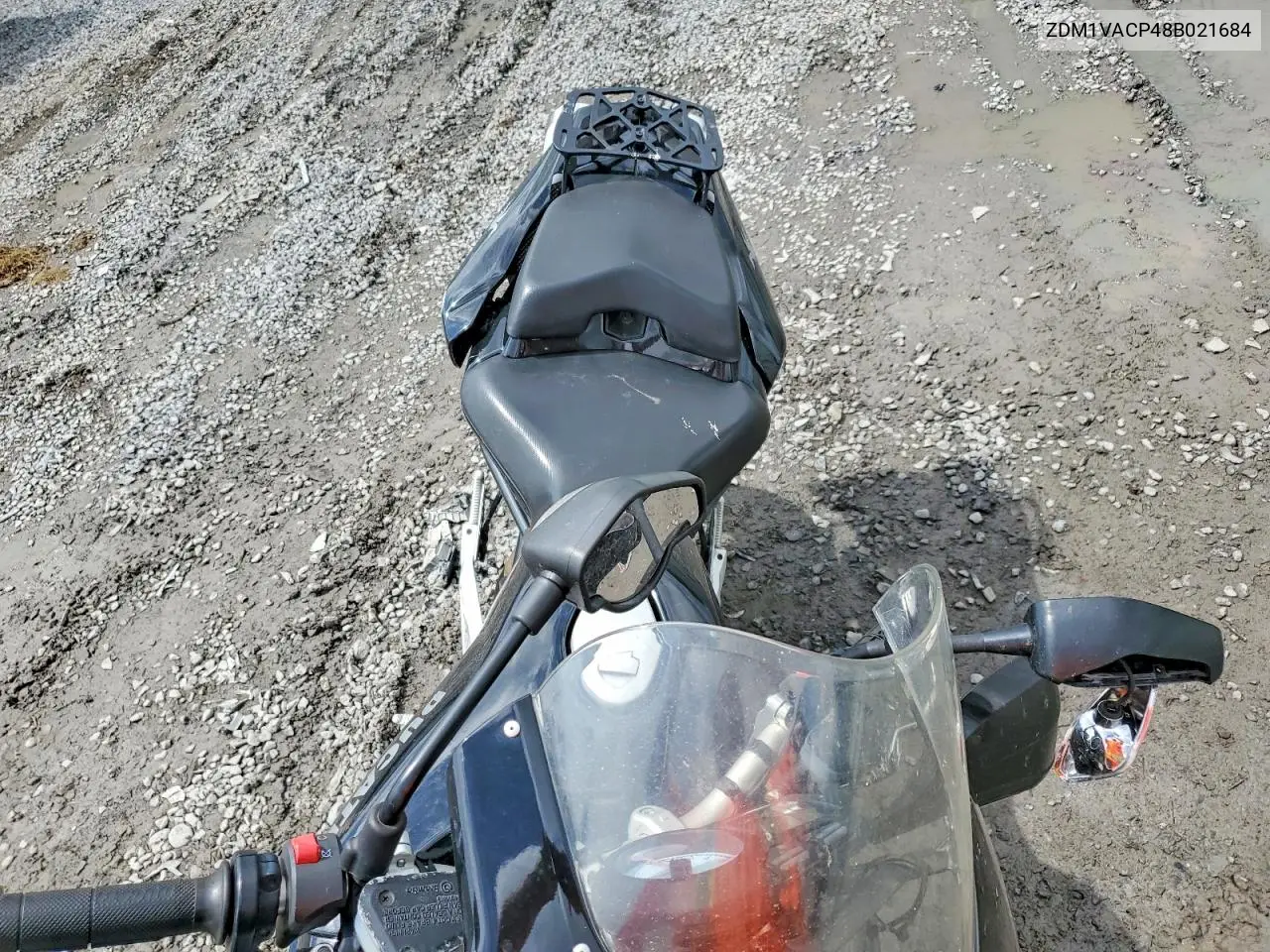2008 Ducati Multistrada 1100 VIN: ZDM1VACP48B021684 Lot: 60806466
