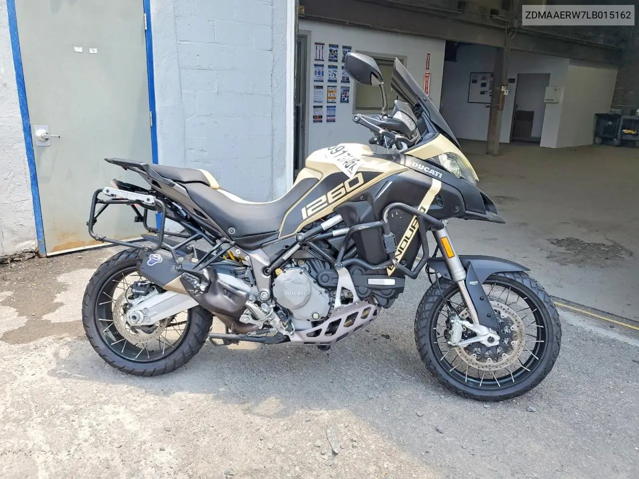 2020 Ducati Multistrada 1260 Enduro VIN: ZDMAAERW7LB015162 Lot: 59179746