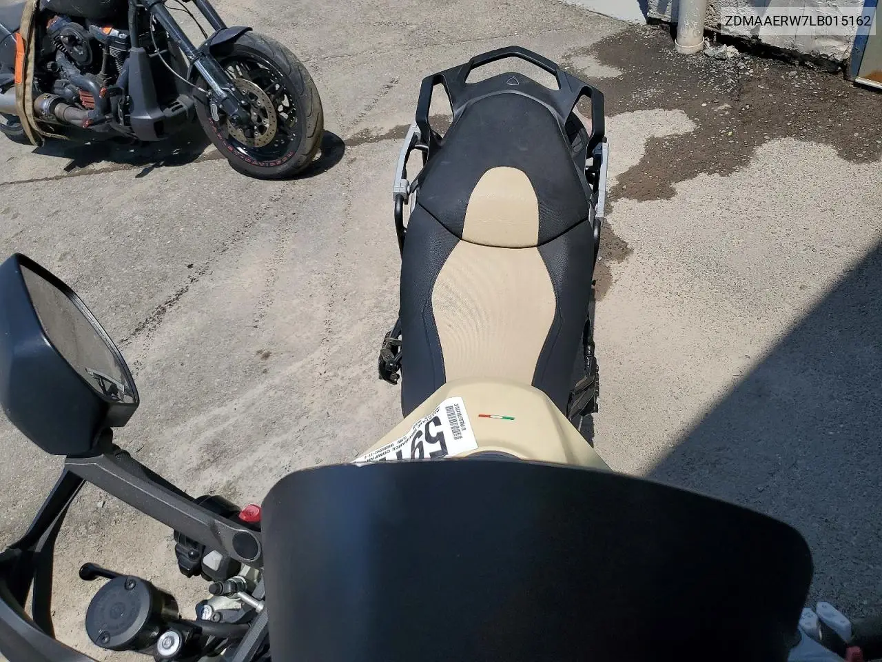 2020 Ducati Multistrada 1260 Enduro VIN: ZDMAAERW7LB015162 Lot: 59179746