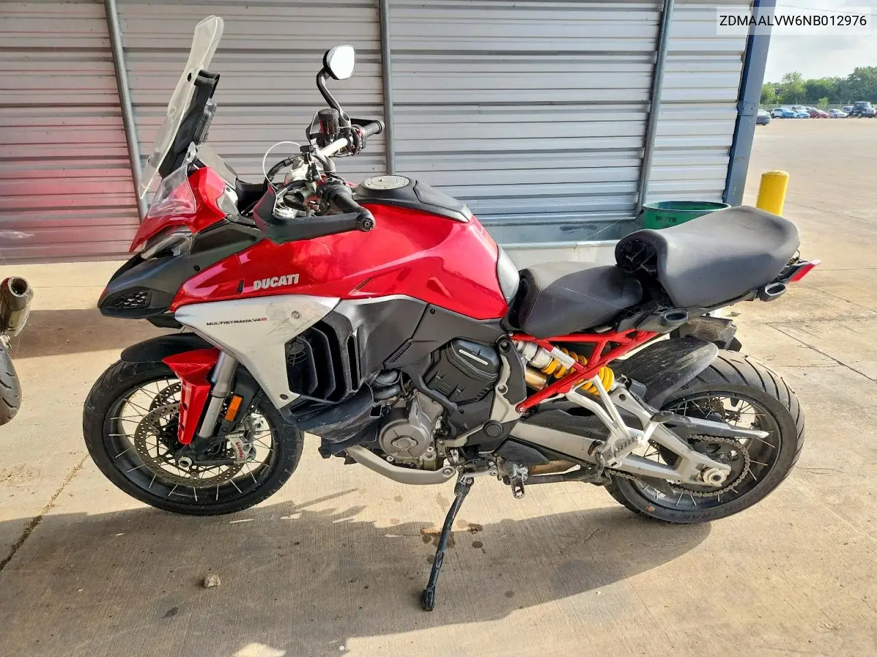 2022 Ducati Multistrada V4 VIN: ZDMAALVW6NB012976 Lot: 58997976