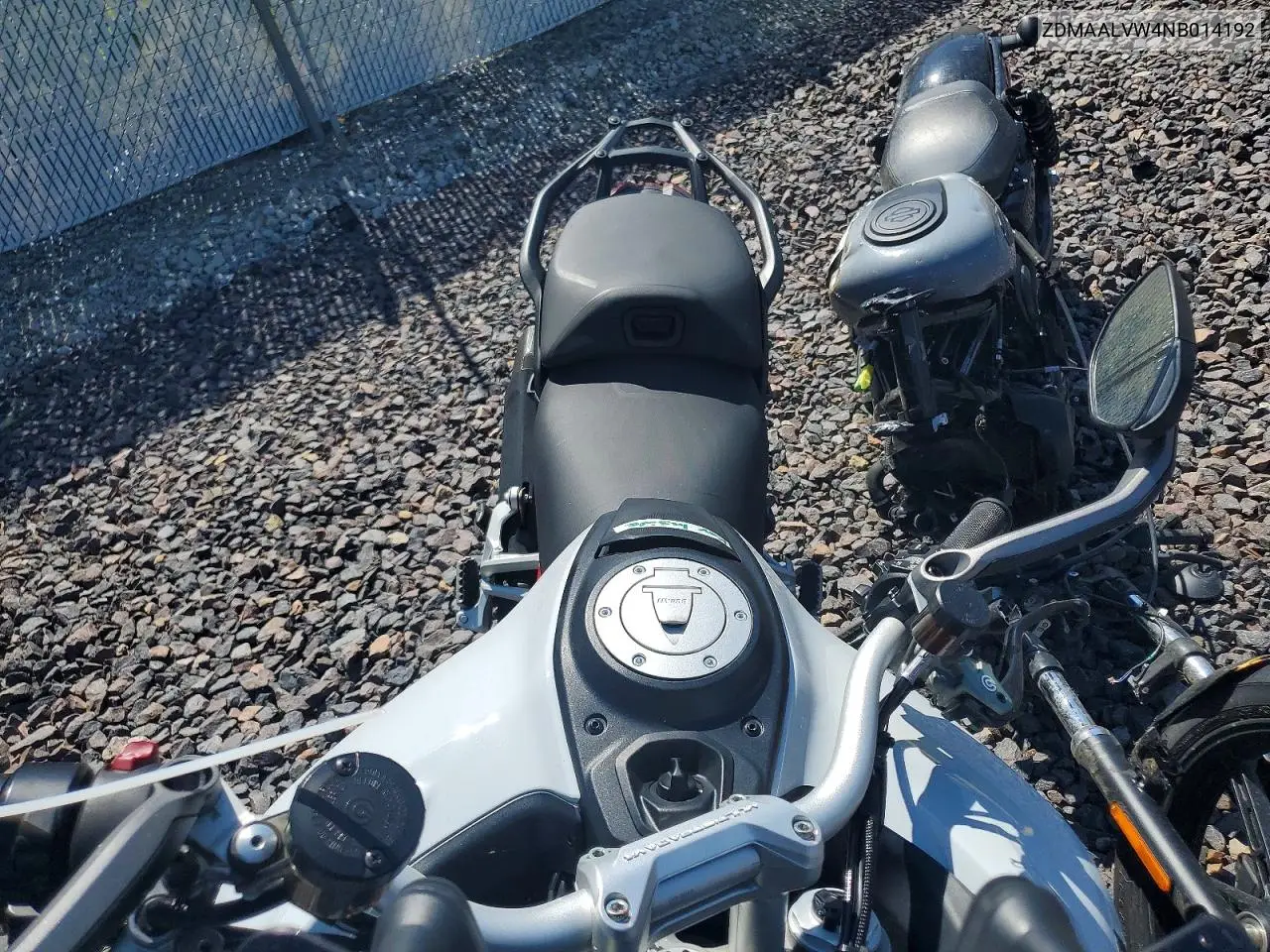 2022 Ducati Multistrada V4 VIN: ZDMAALVW4NB014192 Lot: 59125486