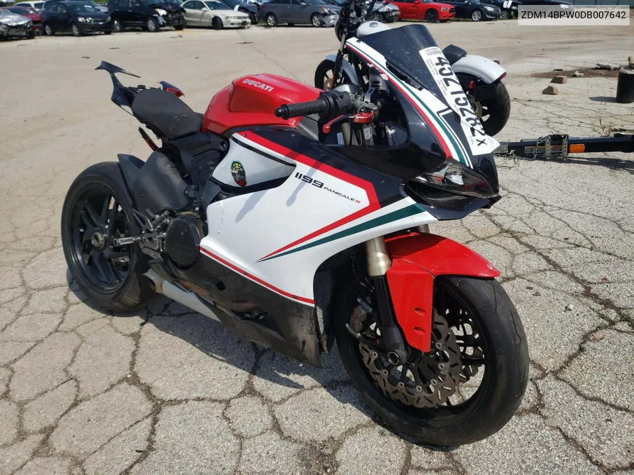 2013 Ducati Superbike 1199 Panigale VIN: ZDM14BPW0DB007642 Lot: 51653554