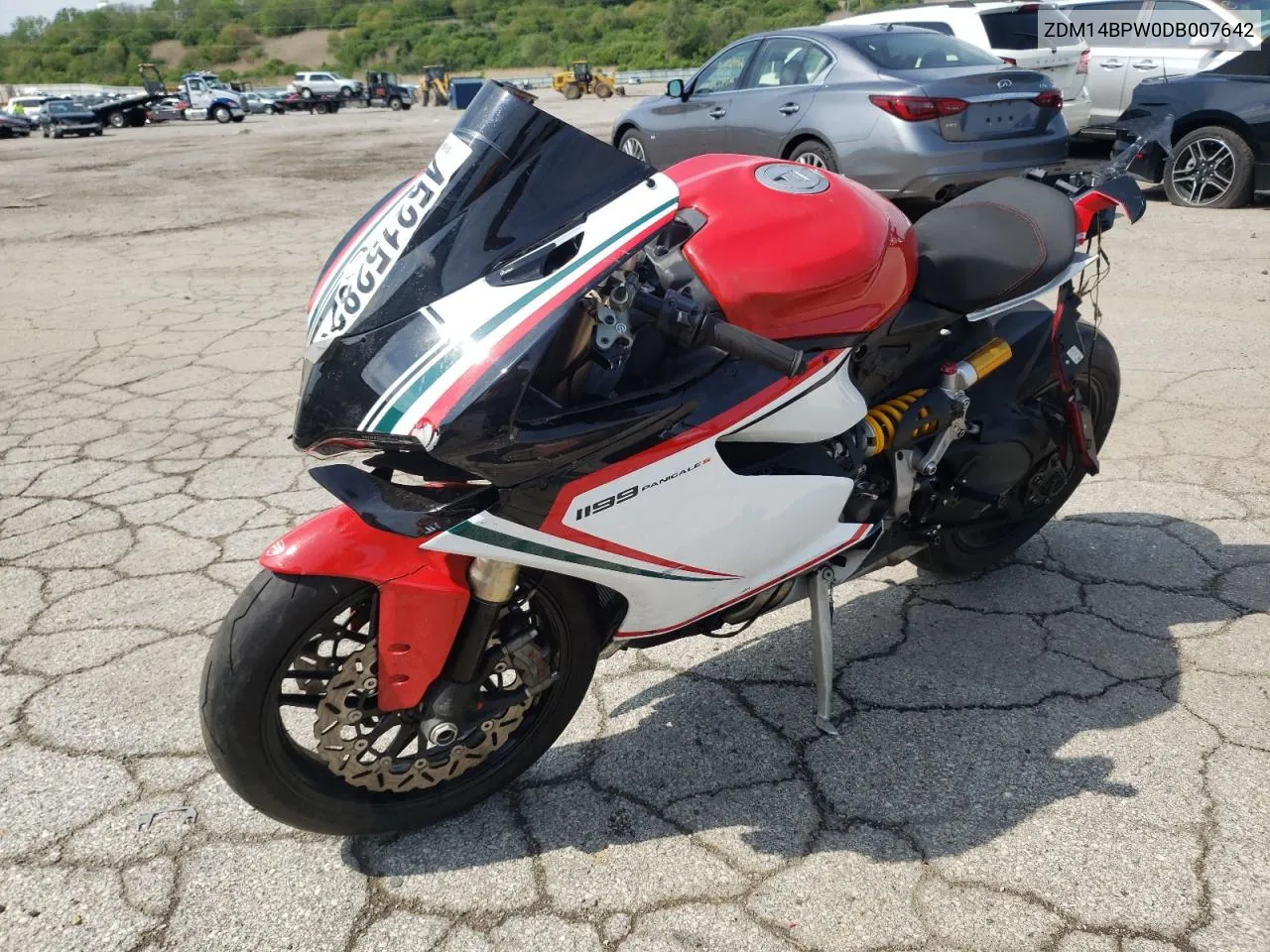 2013 Ducati Superbike 1199 Panigale VIN: ZDM14BPW0DB007642 Lot: 51653554