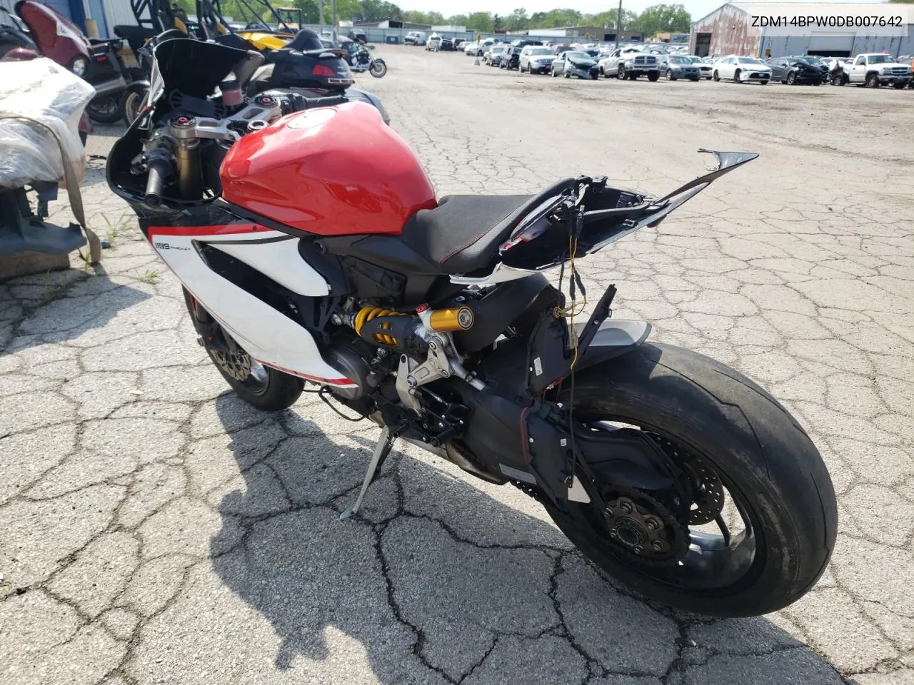 2013 Ducati Superbike 1199 Panigale VIN: ZDM14BPW0DB007642 Lot: 51653554