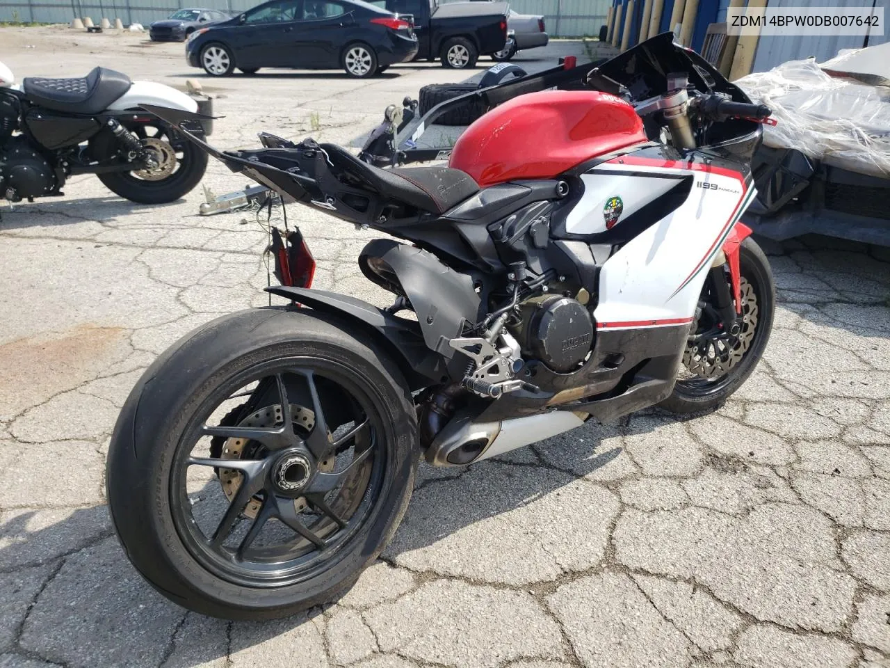 2013 Ducati Superbike 1199 Panigale VIN: ZDM14BPW0DB007642 Lot: 51653554