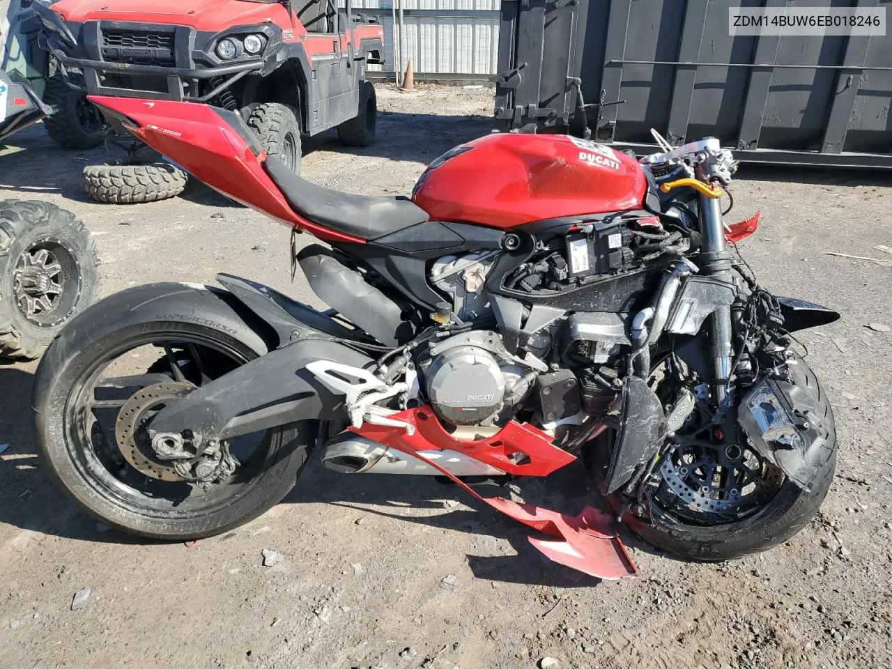 2014 Ducati Superbike 899 Panigale VIN: ZDM14BUW6EB018246 Lot: 54902995