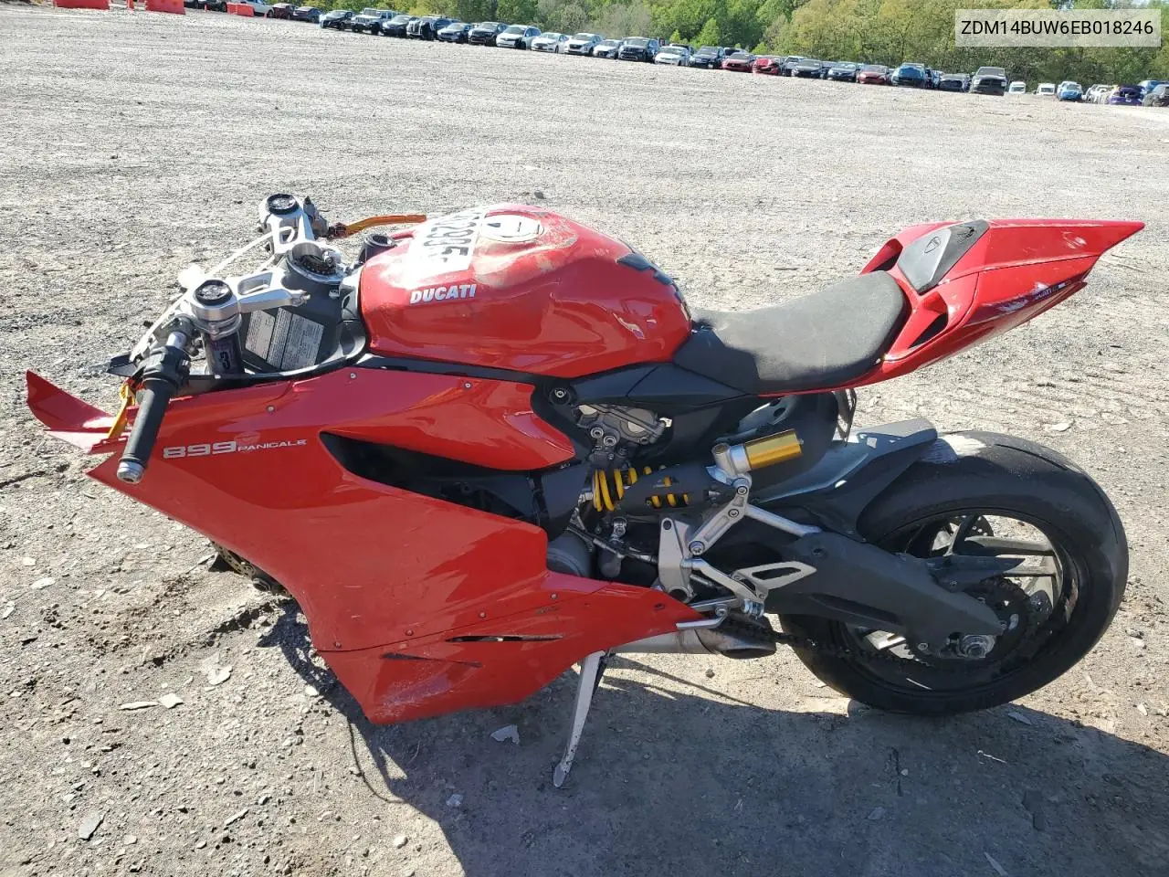 2014 Ducati Superbike 899 Panigale VIN: ZDM14BUW6EB018246 Lot: 54902995