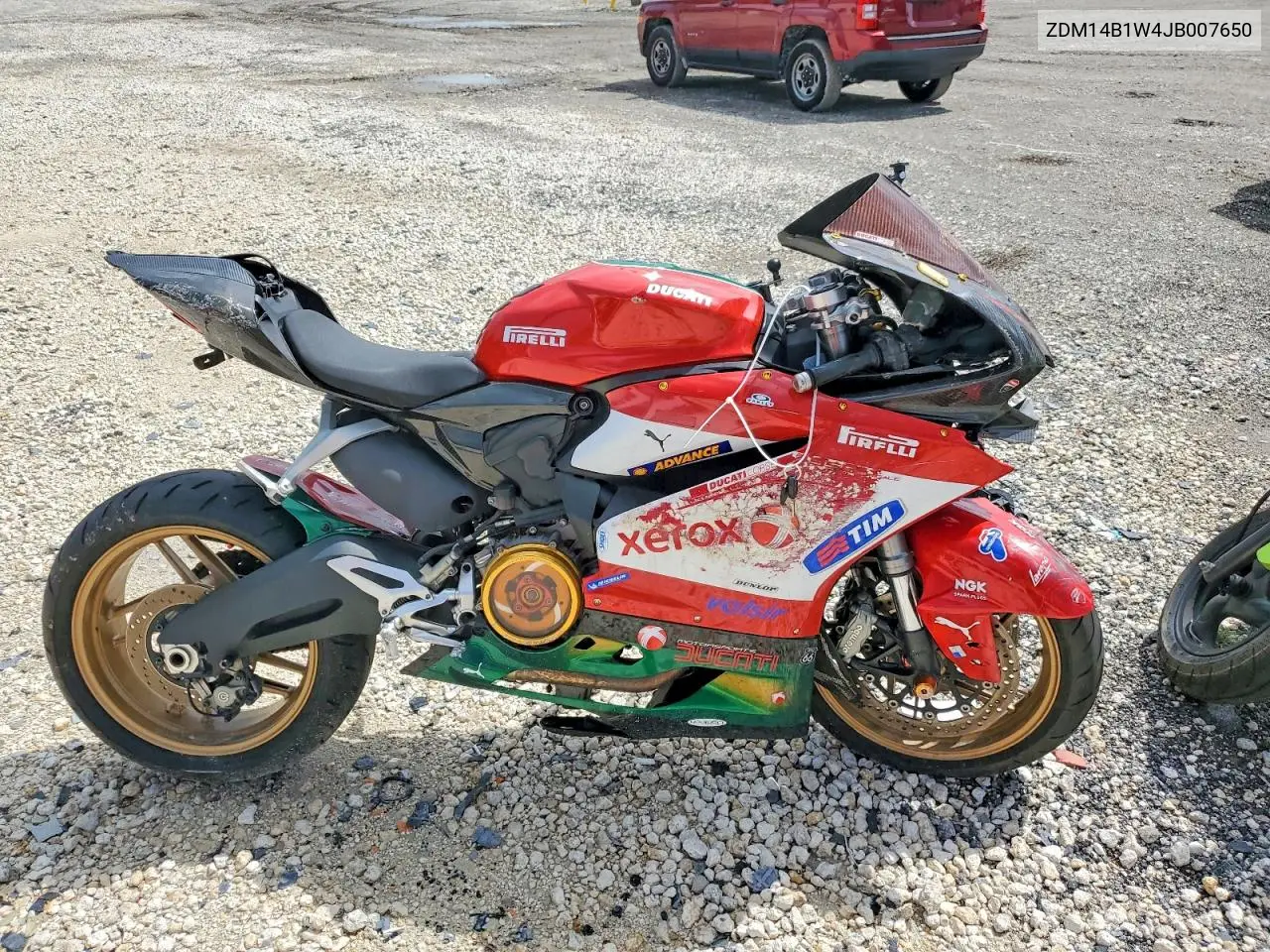 2018 Ducati Superbike 959 Panigale VIN: ZDM14B1W4JB007650 Lot: 59837556